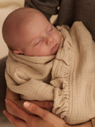 Paño Hidrofílico Volantes Pequeño Beige