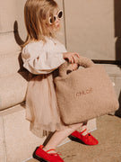 Mini-Teddy-Tasche Beige
