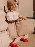 Mini-Teddy-Tasche Beige