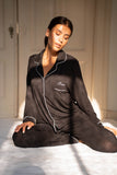 Pijama Modal Negro Largo