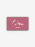 Le Olive Gift Card in Gift Wrap