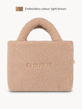 Mini-Teddy-Tasche Beige