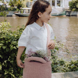 Mini-Teddy-Tasche Puderrosa