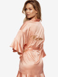 Ruffle Kimono Peach