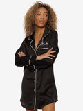 Pyjama Dress Midnight Black