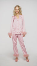 Pijama Plumas Rosa Claro