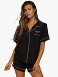 Pijama Modal Negro