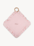 Hydrophilic Ruffle Pacifier Cloth Light Pink