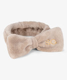 Haarband Strik Taupe