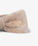 Haarband Strik Taupe