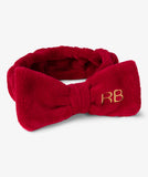 Haarband Strik Bordeaux Red