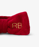 Haarband Strik Bordeaux Red