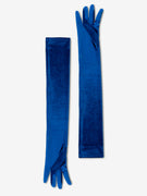Samthandschuhe Colbalt Blue