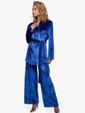 Pijama Terciopelo Azul Cobalto