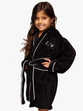 Albornoz Hooded Black Niños