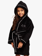 Albornoz Hooded Black Niños