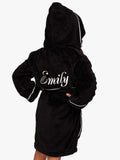Albornoz Hooded Black Niños
