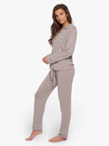 Pyjama Modal Grau Long