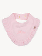 Bavoir à volant  Light Pink