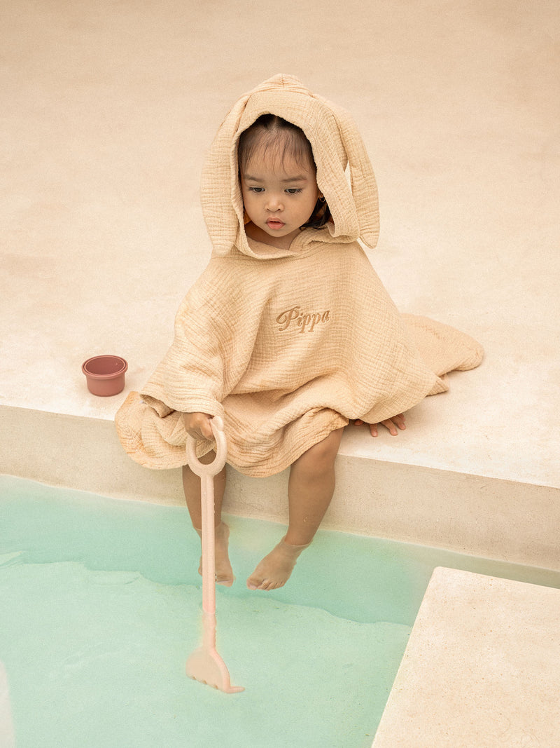 Hydrofiele Poncho Sand