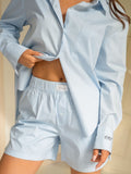 Pyjama Boyfriend bleu bébé