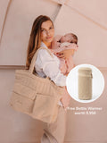 Diaper Bag Teddy Cream