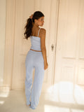 Pyjama Cotton Long Blue