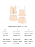 Pyjama Lace Set Off White