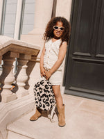 Backpack Leopard Cream/Black