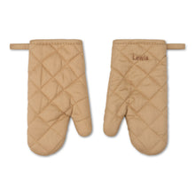 Oven Mitten Taupe Kids