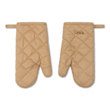 Oven Mitten Taupe Kids