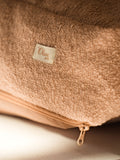 Dog Cushion Bouclé Light Brown