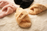 Pantuflas Beige