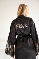 Kimono Lace Midnight Black