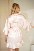 Ruffle Kimono Champagne