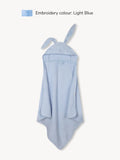 Bath Cape Rabbit Baby Blue