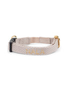 Collar beige para gato