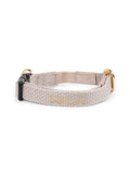 Collier beige pour chat