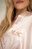 Ruffle Kimono Champagne