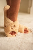 Pantuflas Beige
