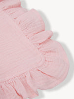 Tissu hydrophile à volants Small Rose Clair