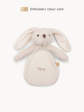 Lapin Doux en Tissu Crème
