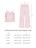 Pyjama Cotton Long Pink