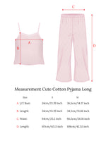 Pyjama Cotton Long Pink