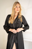 Kimono Deluxe Largo Negro