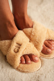 Pantuflas Beige