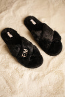 Pantoffel Midnight Black