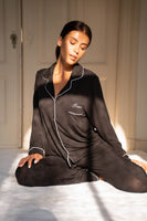 Pyjama Modal Noir Long