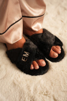 Pantoffel Midnight Black