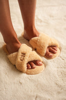Pantuflas Beige